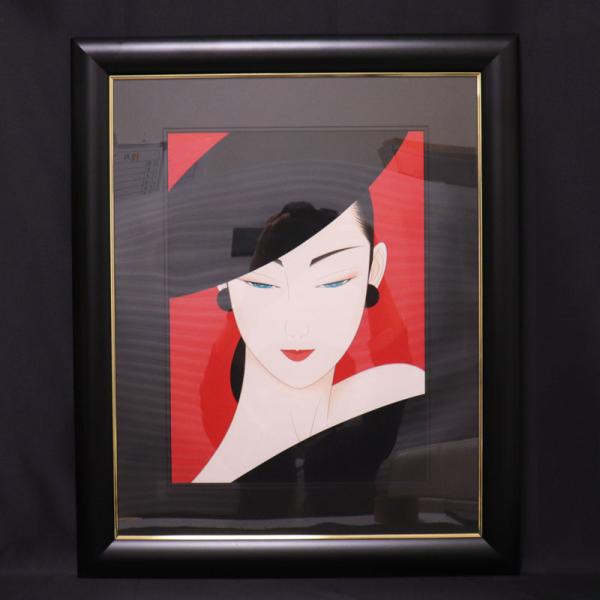 鶴田一郎 ICHIRO TSURUTA「エクセレントレッド」 11/200 版画 シルク