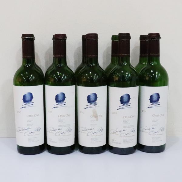 オーパス・ワン（OPUS ONE） 空瓶10本セット！ ワイン 750ml 1998 1990