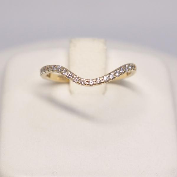 PRMAL プライマル K10 YG Wave Ring ウェーブ リング 01RBSC031