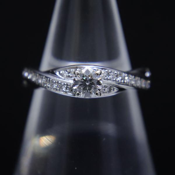 LAZARE DIAMOND ライシアム PT950ダイヤモンドリング10.5号 ラザール