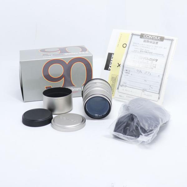 CONTAX コンタックス 京セラ Carl Zeiss Sonnar 90mm F2.8 T* Gマウント カールツァイス オールドレンズ 中古 美品 送料無料！！