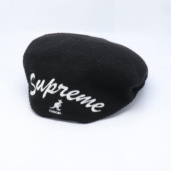 Supreme シュプリーム 21SS×KANGOL Bermuda 504 Hat H130SS21 カンゴール バミューダハット ハンチング 帽子 XL ブラック 送料無料！！