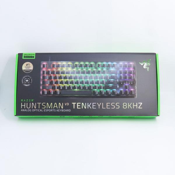 新品 未開封 レイザー Razer Huntsman V3 Tenkeyless 8KHz TKL ゲーミングキーボード RZ03-05750100-R3M1 英語配列 US配列 送料無料！！