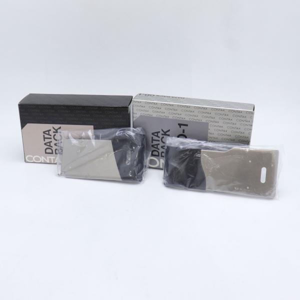 CONTAX コンタックス データバック 2点セット DATA BACK GD-1/DATA BACK TVS カメラアクセサリー 中古 極美品 送料無料！！