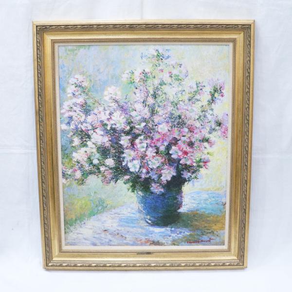 クロード・モネ Claude Monet 「花瓶の花」 複製画 花 印象派 美術品 インテリア 送料無料！！