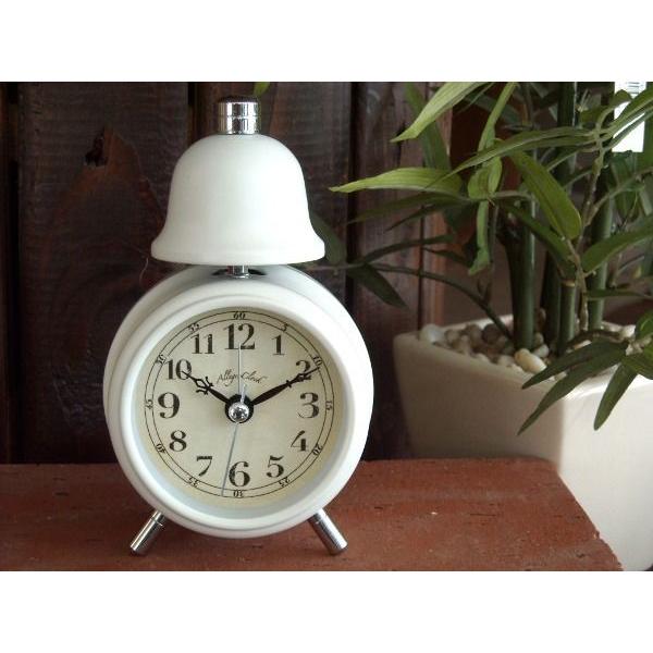 インテリアになる目覚まし時計！アレグロクロック 【アイボリー】　※定形外可450円