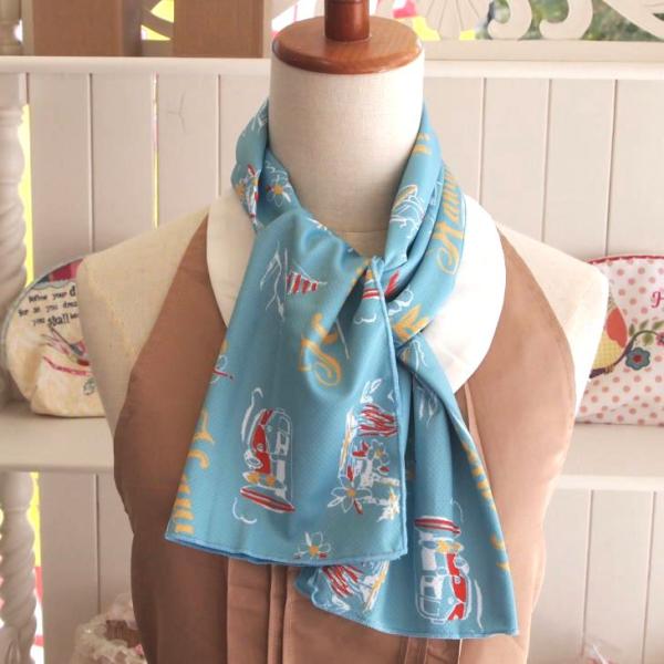 メール便で送料無料！濡らして振ってひんやり冷たい！ウェーブクールタオル【ハワイＢＬ】