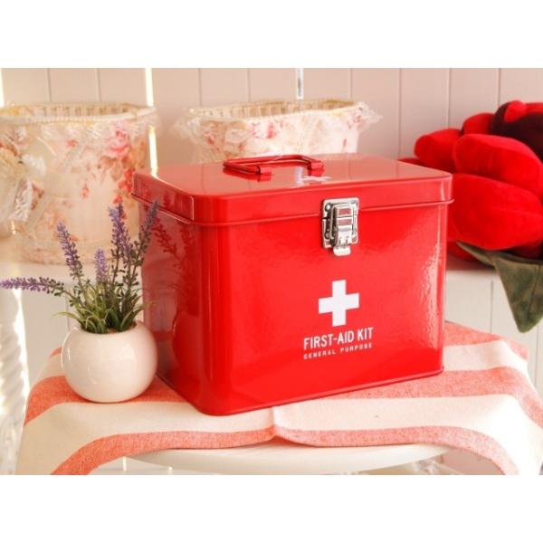 緊急時に大活躍 片手で開けられる救急箱 メディコ ファーストエイドボックス Dejapan Bid And Buy Japan With 0 Commission