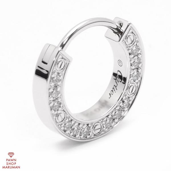 Cartier（カルティエ） ラブイヤリング ピアス シングル B8301424