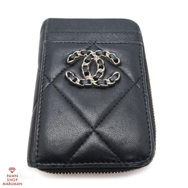 CHANEL シャネル 19 ジップ ケース AP2701 CHANEL（シャネル） 19(ディズヌフ)ジップ コインパース AP2701
