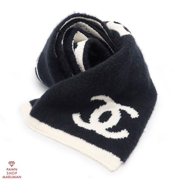出張…様 極美品 CHANEL シャネル ココマーク マフラー シルク カシミヤ CHANEL（シャネル） ココマークマフラー AA7766 BO6531 NE805 カシミヤ