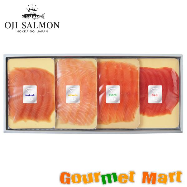 北海道王子サーモンのギフトセットラインナップ。ときめきと喜びを皆様にお届けする、王子サーモンのギフトシリーズです。スライス、姿切り、瓶製品などの詰め合わせなど、ありとあらゆるバリエーションをご用意しました。北海道をはじめ、ノルウェー、カナダ...