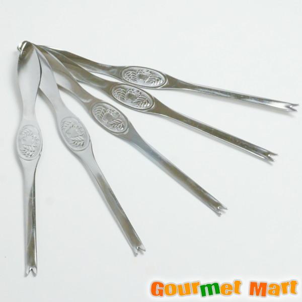 北海道直送！蟹通グルメの必須アイテム！かにスプーンは毛ガニやタラバガニ・ズワイガニはもちろんエビにも便利です！蟹が食べやすい！あると便利なカニスプーン！片側が蟹スプーン、もう一方がカニフォークと、とても便利。毛蟹を食べるときの定番アイテムで...