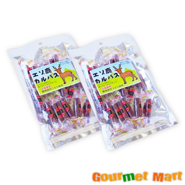 36%のエゾ鹿肉を使用しスパイスを抑えて臭みのないカルパスに仕上げました。お酒のおつまみに大変おすすめです！[北海道ご当地グルメ]をお取り寄せ―――――――――――――――――――――――≪北海道物産展で大人気！ランキング商品！≫■[北海道...