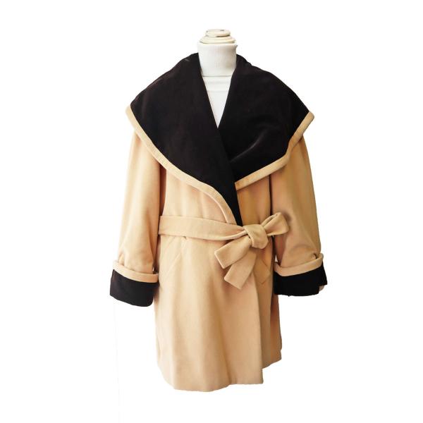 ウールコート ビッグカラー ベージュ 9号 ゆったり ナイガイ レディースファッション ミセス 送料無料 軽い Out154 Nai Marumi 通販 Yahoo ショッピング