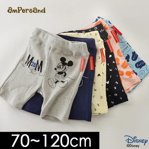110cmマデメール便可 アンパサンド Dy6分丈パンツ L2218 M11 キッズ ベビー ボトム ボトムス ズボン ディズニー ミッキー プリント 総柄 Ampersand Marumiya World 通販 Yahoo ショッピング