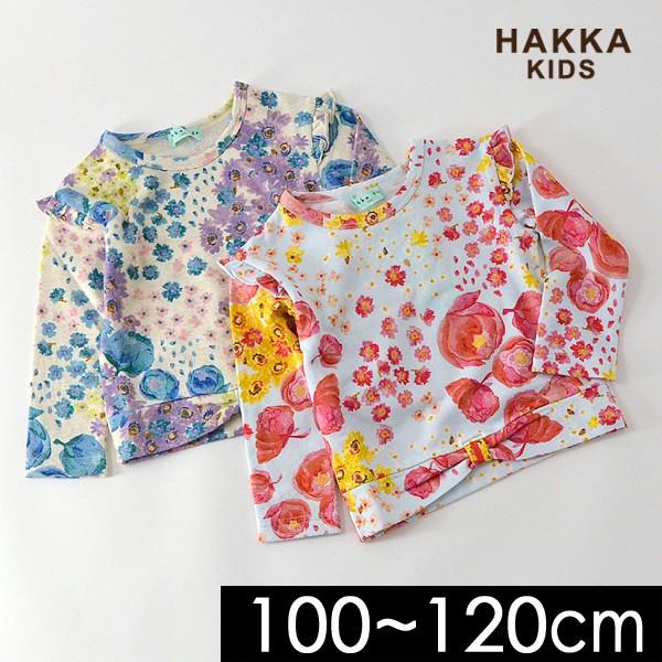 メール便可 ハッカキッズ 12m モザイクフラワープリントトレーナー 100 1 キッズ トップス スウェット 長袖 総柄 花柄 子供服 Hakka Kids Marumiya World 通販 Yahoo ショッピング