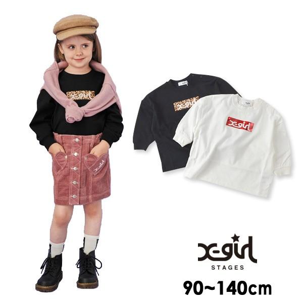 メール便可 エックスガールステージス M14 後ろビックロゴtシャツ キッズ ベビー トップス 長袖 ロンt 女の子 子供服 X Girl Stages Marumiya World 通販 Yahoo ショッピング