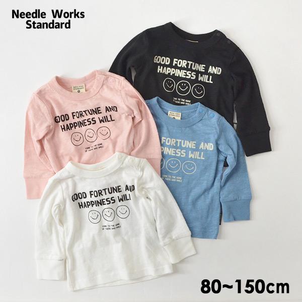 メール便可ニードルワークススタンダード 3008 M15m ｓｍｉｌｅtシャツ キッズ ベビー ジュニア トップス カットソー 子供服 Needle Works Standard Marumiya World 通販 Yahoo ショッピング