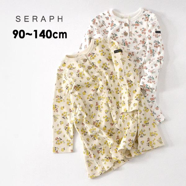 メール便可セラフ S M13m14 花柄aラインワンピース キッズ ベビー トップス Seraph Marumiya World 通販 Yahoo ショッピング