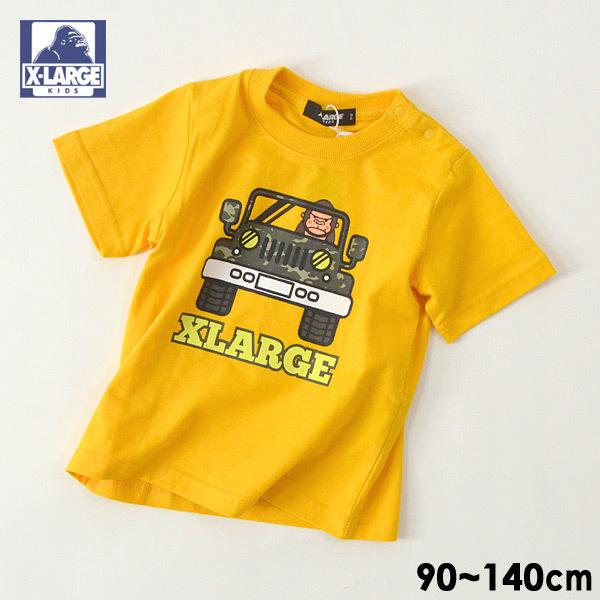 エクストララージキッズ ジープファニーゴリラ半袖Tシャツ キッズ  