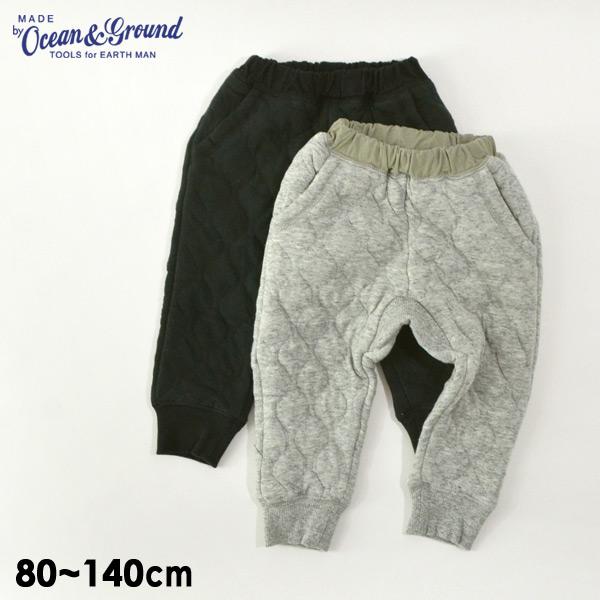 Ocean&Ground アンクルリブキルトパンツ キッズ ベビー 長ズボン 長ず 