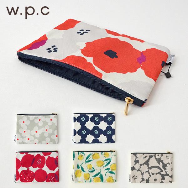 フラットポーチ レディース ぽーち ミニ 小物入れ 北欧柄 花柄  