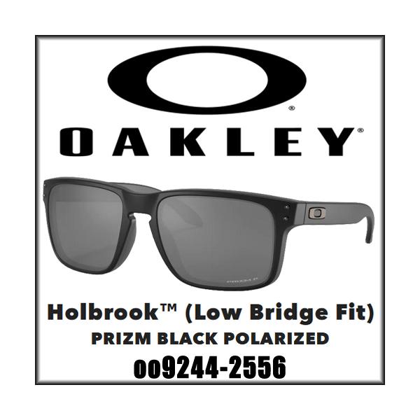 OAKLEY オークリー HOLBROOK ホルブルック PRIZM Black Polarized 偏光レンズ OO9244-2556 日本正規品