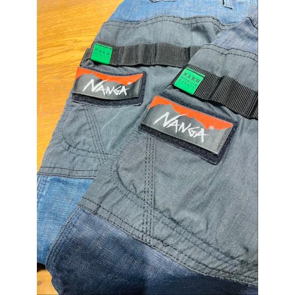 HAKU チルアウトテーパードデニムパンツ サイズM 新品 HK-T108 楽天市場】【 NANGA × H.A.K.U MOUNTAIN SUPPLY ナンガ × ハク