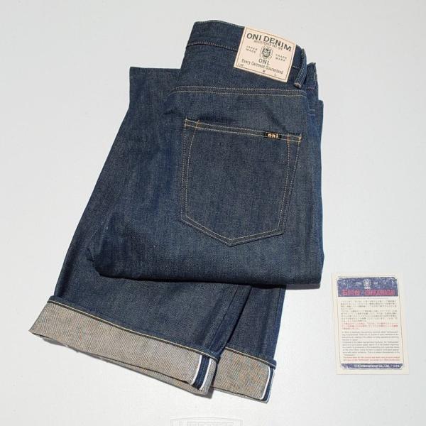 鬼デニム / 15oz石川台デニム　ONI-222-Ishikawadai 【スーパーワイドストレート】冬季限定 雪さらし加工のご紹介です。今回、日本最古のリング精紡機「石川台」が紡ぎだす糸を使用した15oz鬼デニムが登場です。1953年に...