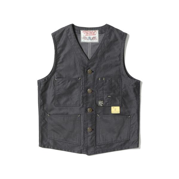 SUGAR CANE　シュガーケーン　/　FICTION ROMANCE 9.5oz. PRINT MOLESKIN WORK VEST　SC15646
