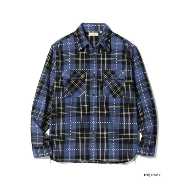 マルニ 22AW FLUID VISCOSE ジャガード カシュクールシャツ MARNI（マルニ）ポリエステルウールトロピカルバイカラーシャツ