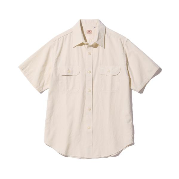 SUGAR CANE シュガーケーン /　WHITE CHAMBRAY WORK SHIRT　SC37942