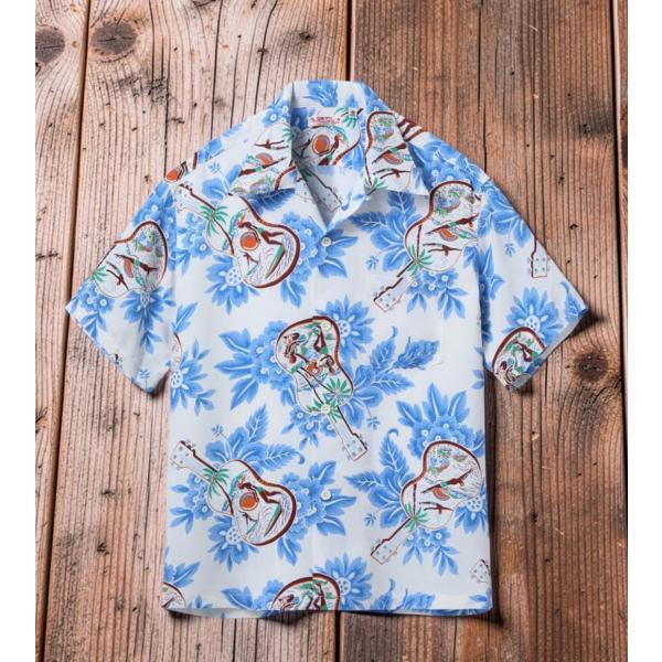 SUN SURF SURFサンサーフ / RAYON HAWAIIAN SHIRT “UKULELE MELODY