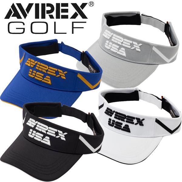 AVIREX GOLF アヴィレックス ゴルフ USA バイザー AVG3S-CP13 日本正規品