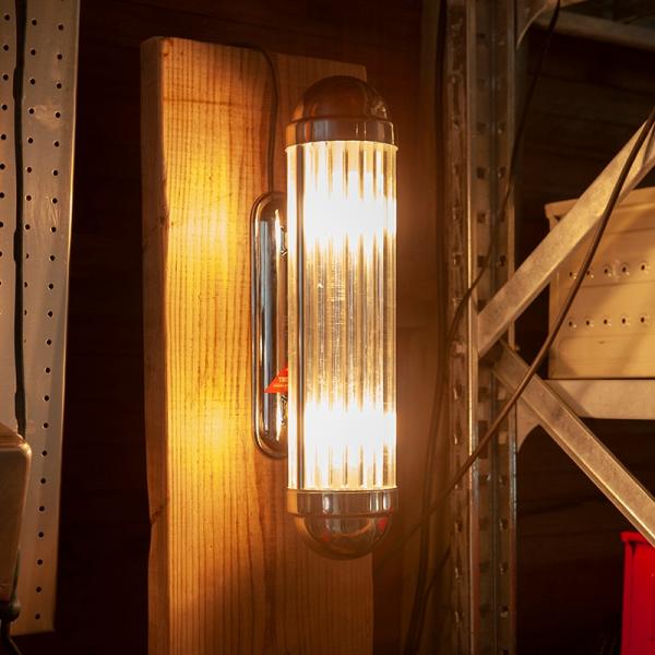 DULTON ダルトン WALL LAMP GLASS STICK L ウォール ランプ ガラス スティック S インテリア 照明 おしゃれ 男前 無骨 エントランス ガレージ 店舗