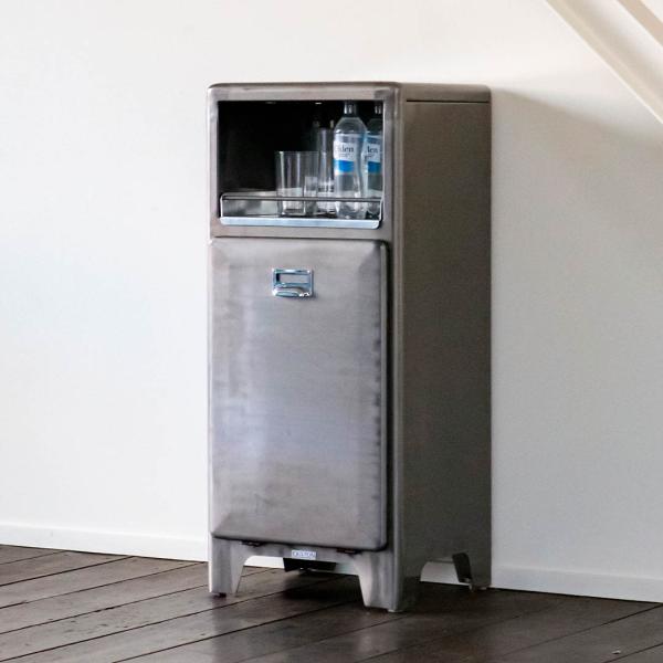 DULTON ダルトン TRASH STATION RAW トラッシュ ステーション ゴミ箱 分別 スリム かっこいい おしゃれ シンプル ごみ箱 インダストリアル スタイリッシュ 二段