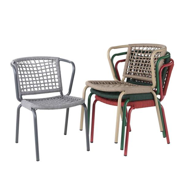DULTON ダルトン ALUMINUM ROPE CHAIR LADARN アルミニウム