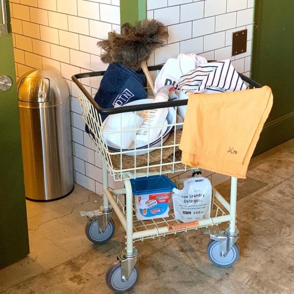 DULTON ダルトン LAUNDRY CART ランドリー カート アメリカン ランドリーカート 洗濯物 かご おしゃれ 洗濯かご 洗濯ワゴン ランドリーワゴン インダストリアル
