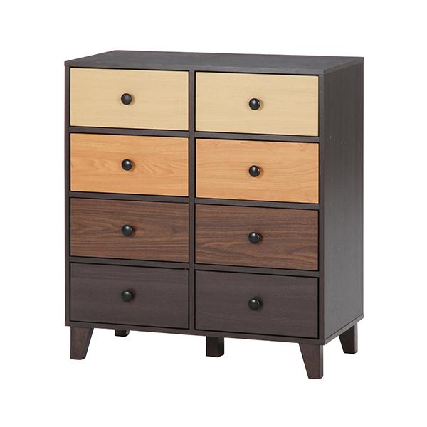 不二貿易 チェスト 木製 おしゃれ 4段 収納 アンティーク 幅80