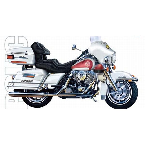 アオシマ1/12 茨城県警白バイカウリングタイプ