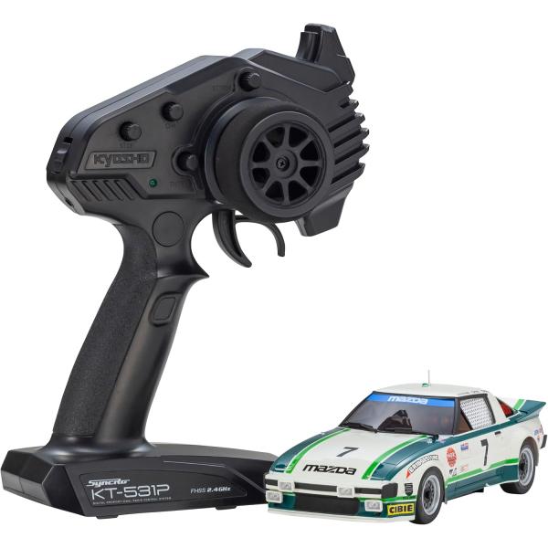 京商ミニッツmr04evo2 5600kv&サバンナsa22 京商 ミニッツRWD MR-04 レディセット マツダ サバンナ RX-7 (SA22C