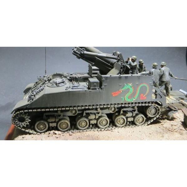タミヤ 1/35 アメリカ 陸軍 155mm M40 自走砲 ビッグショット タミヤ 1/35 アメリカ 陸軍 155mm M40 自走砲 ビッグショット
