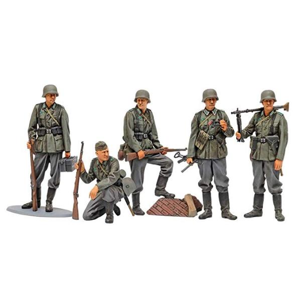 タミヤ 1/35 ミリタリーミニチュアシリーズ No.371 ドイツ歩兵セット