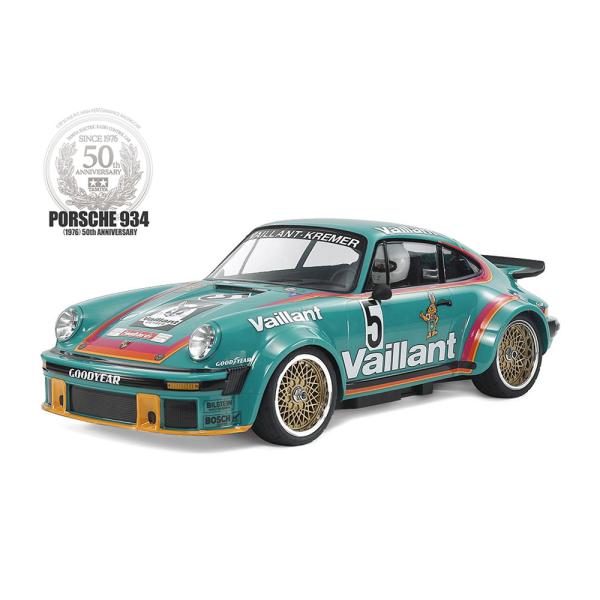 予約品！2026年5月23日ごろ！タミヤ 1/10RC ポルシェ934 (1976) 50周年記念 電動ラジコンカー組立キット  47524