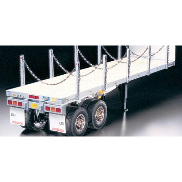 タミヤ 1/14 RC ビッグトラック フラットベッドセミトレーラー 56306
