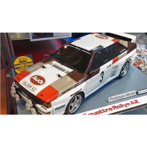 タミヤ 1/10 電動RCカーシリーズ No.667 アウディ クワトロ タミヤ 1/10 電動RCカーシリーズ No.667 アウディ クワトロ