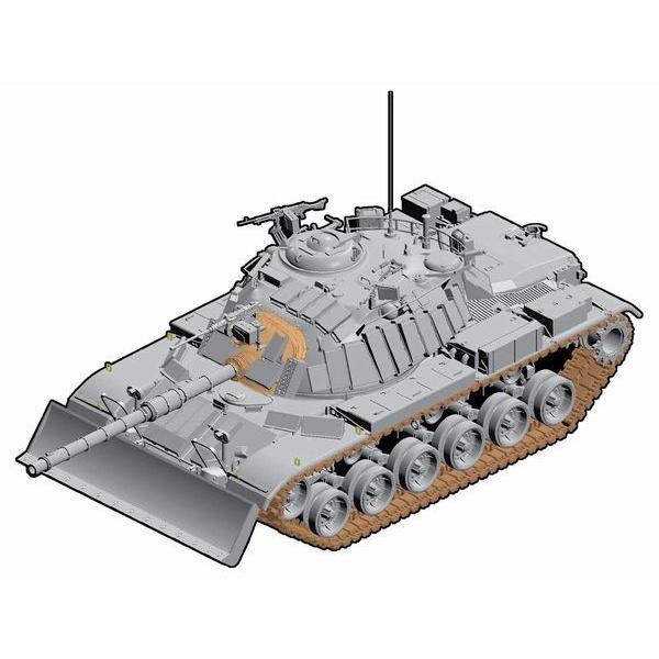 ドラゴン 1/35 イスラエル国防軍 IDF M60 ERA (爆発反応装甲/リアクティブアーマー)装備型 with ドーザーブレード プラモデル DR3582