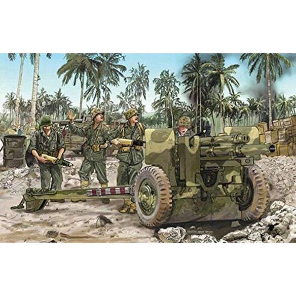 ドラゴン 1 35 第二次世界大戦 アメリカ軍 M2a1 105mm榴弾砲 牽引車台m2a2 With 砲兵 プラモデル Dr6531 Dr6531 マルサンホビー 通販 Yahoo ショッピング