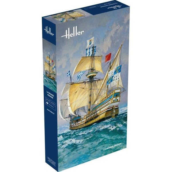 プラッツ エレール 1/150 帆船 ラ・グラン・エルミヌ   プラモデル上級者向け組立キット   HE80841 (092943)